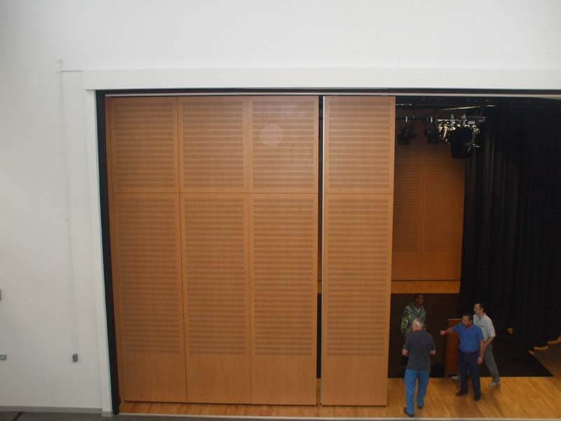 Lecture Hall Wooden Movable Wall