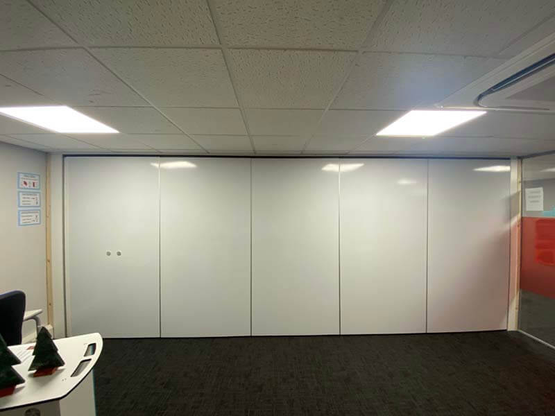 Closed Movable Wall Office