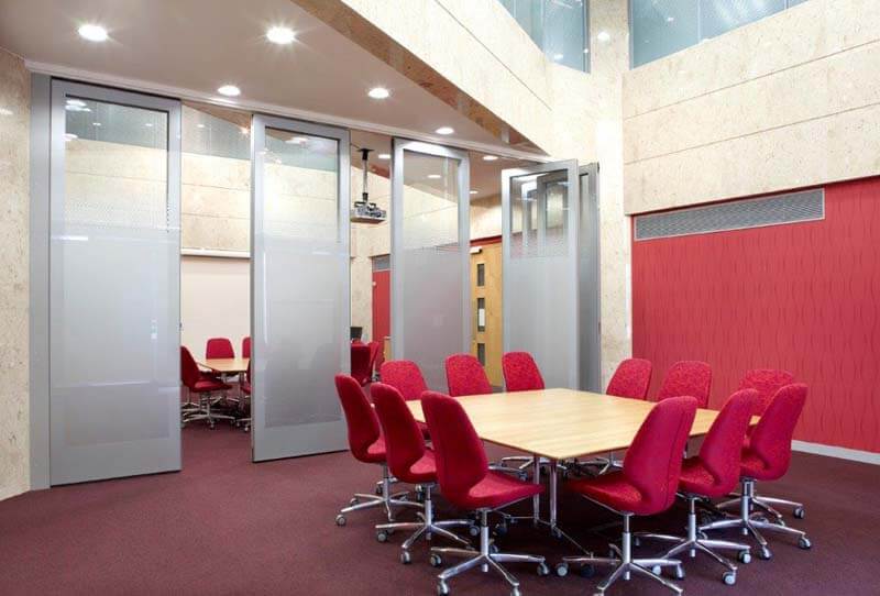 Glass Partitions to split offices