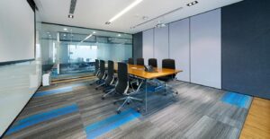 movable wall in modern office